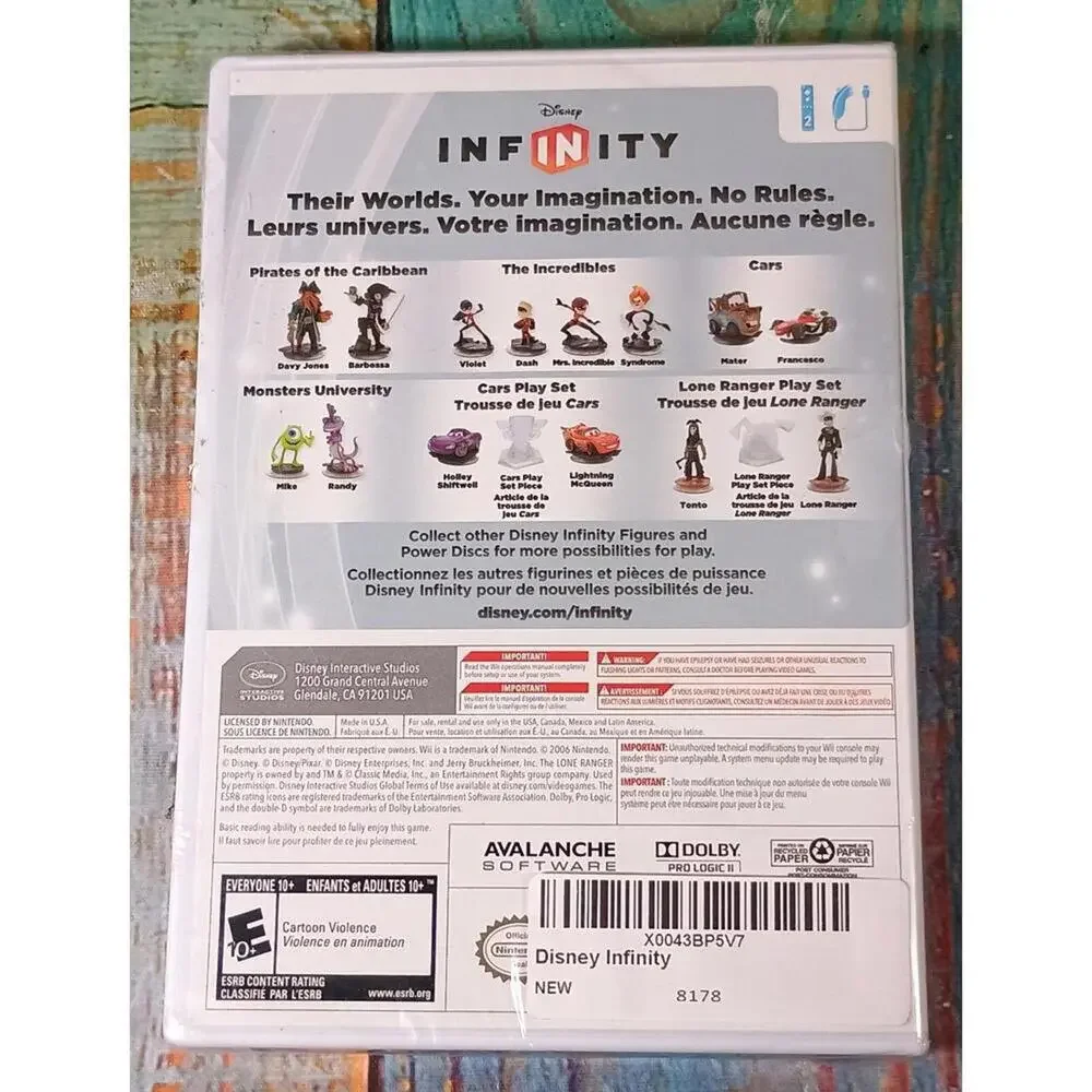 Disney Infinity for Nintendo Wii - Complete‎ Video Game